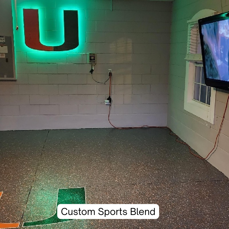 Custom Sports 1/4 Inch Flake Blend