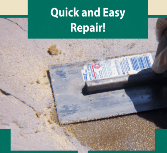 E343 Quick Fix Concrete Repair Epoxy Urethane Patch Kit | 10 Min Light Traffic | Low Temp 20°F