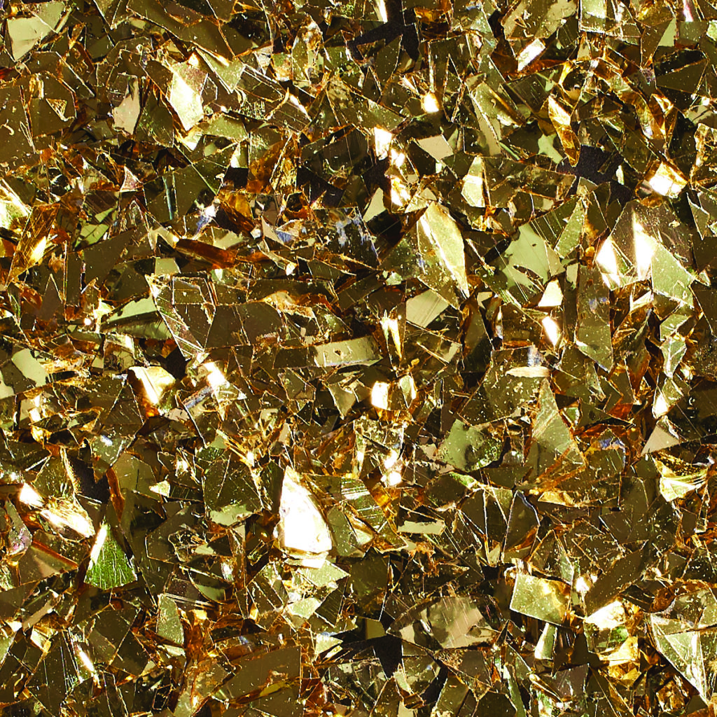 G1050 Gold Random Cut Glitter Flakes