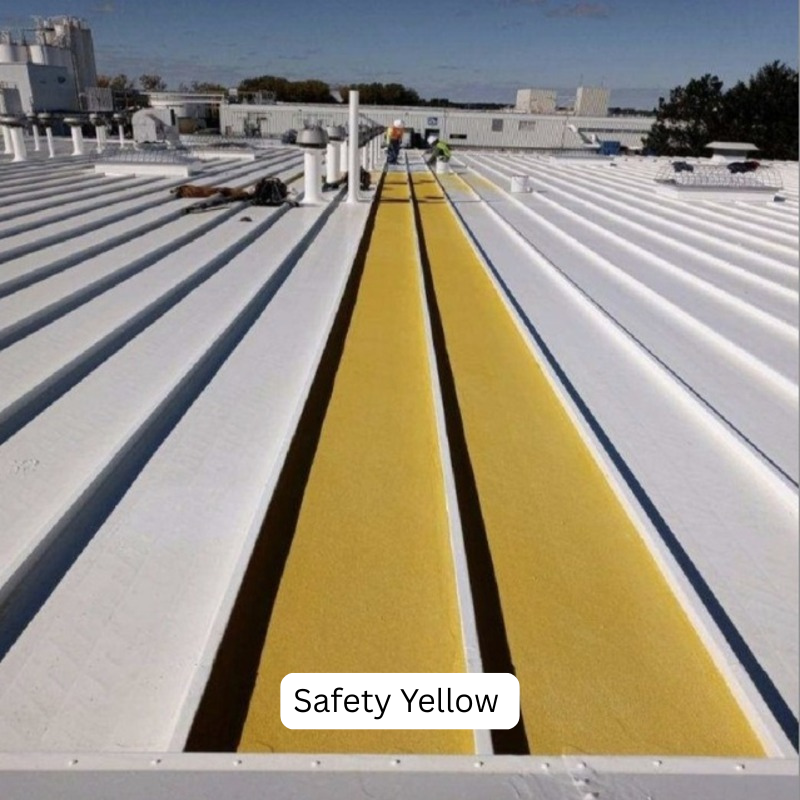 Safety Yellow Solid Color Quartz Granules