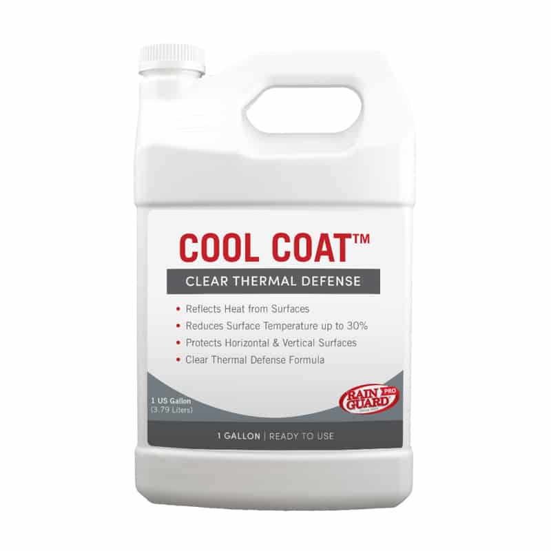 Cool Coat Clear Thermal Barrier Heat Reflective Insulating Wall Paint | Elastomeric