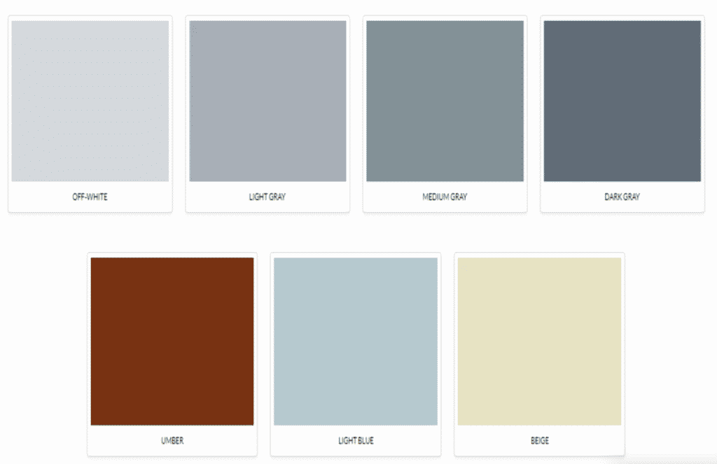 ESD HB-97.2 Flor Coating System Colors