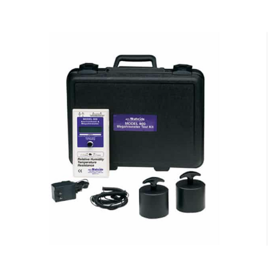 acl 800 digital electronic megohmmeter esd resistance | resistivity | temp | humidity