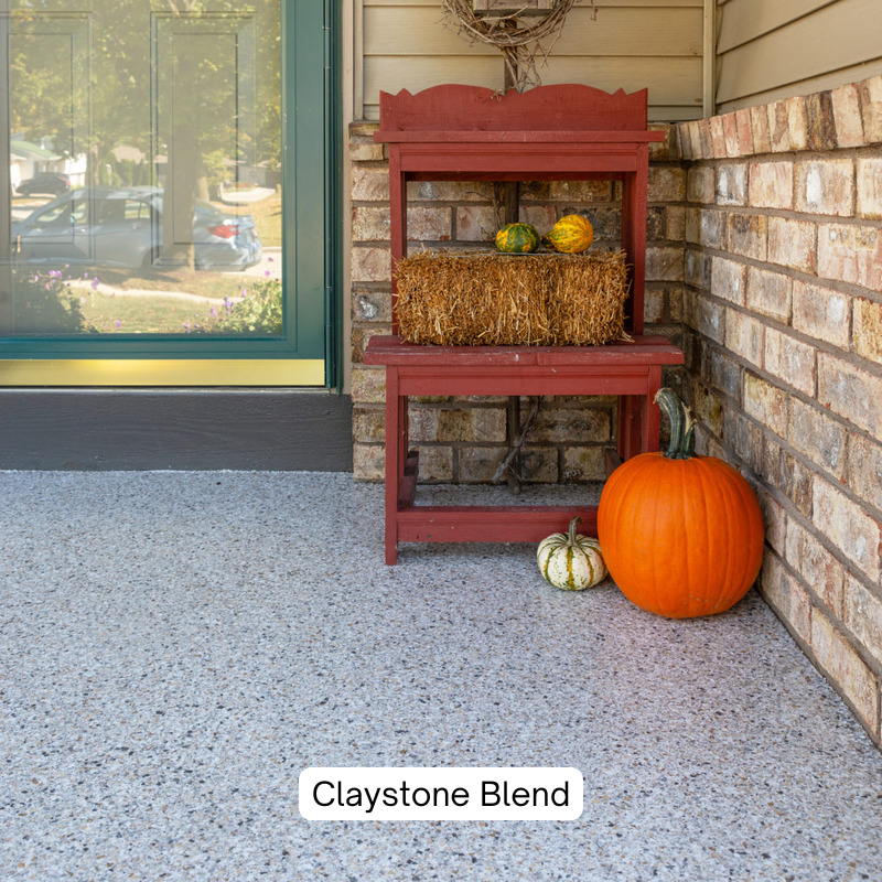 Claystone Hybrid Stone Vinyl Flakes Blend