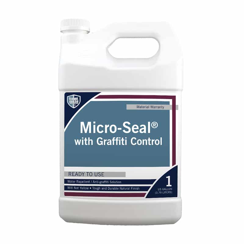 Micro-Seal With Graffiti Control & Water Repellent For Porous Wall Surfaces