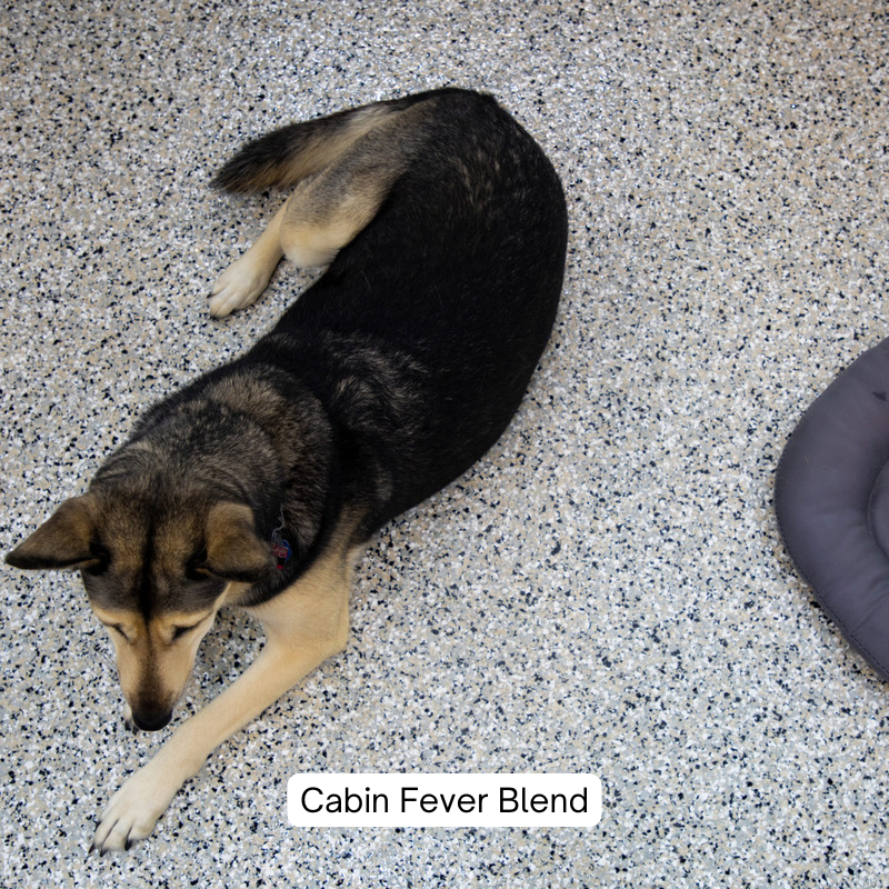 Cabin Fever Vinyl Flake Blend