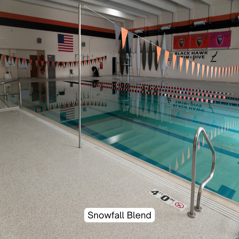 Snowfall Vinyl Flake Blend