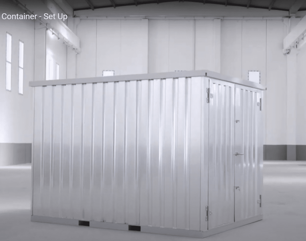 Cool Coat Thermal Barrier - Flat Pack Container Roof Project (1)