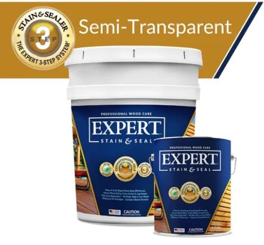 Expert Stain & Seal | Semi-Transparent