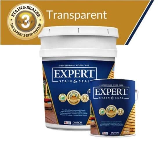 Expert Stain & Seal Transparent