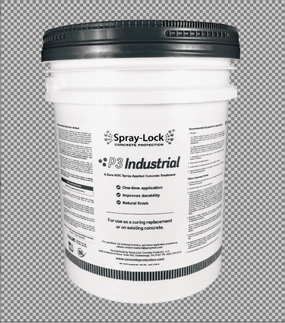 P3 Industrial waterproofs concrete