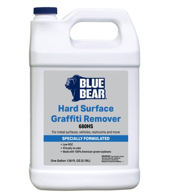 E680HS Hard Surface Graffiti Remover Franmar Blue Bear