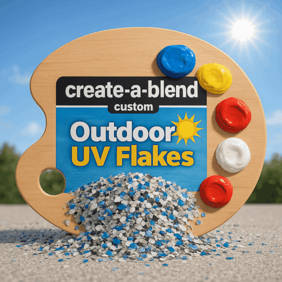Outdoor UV Stable Flakes