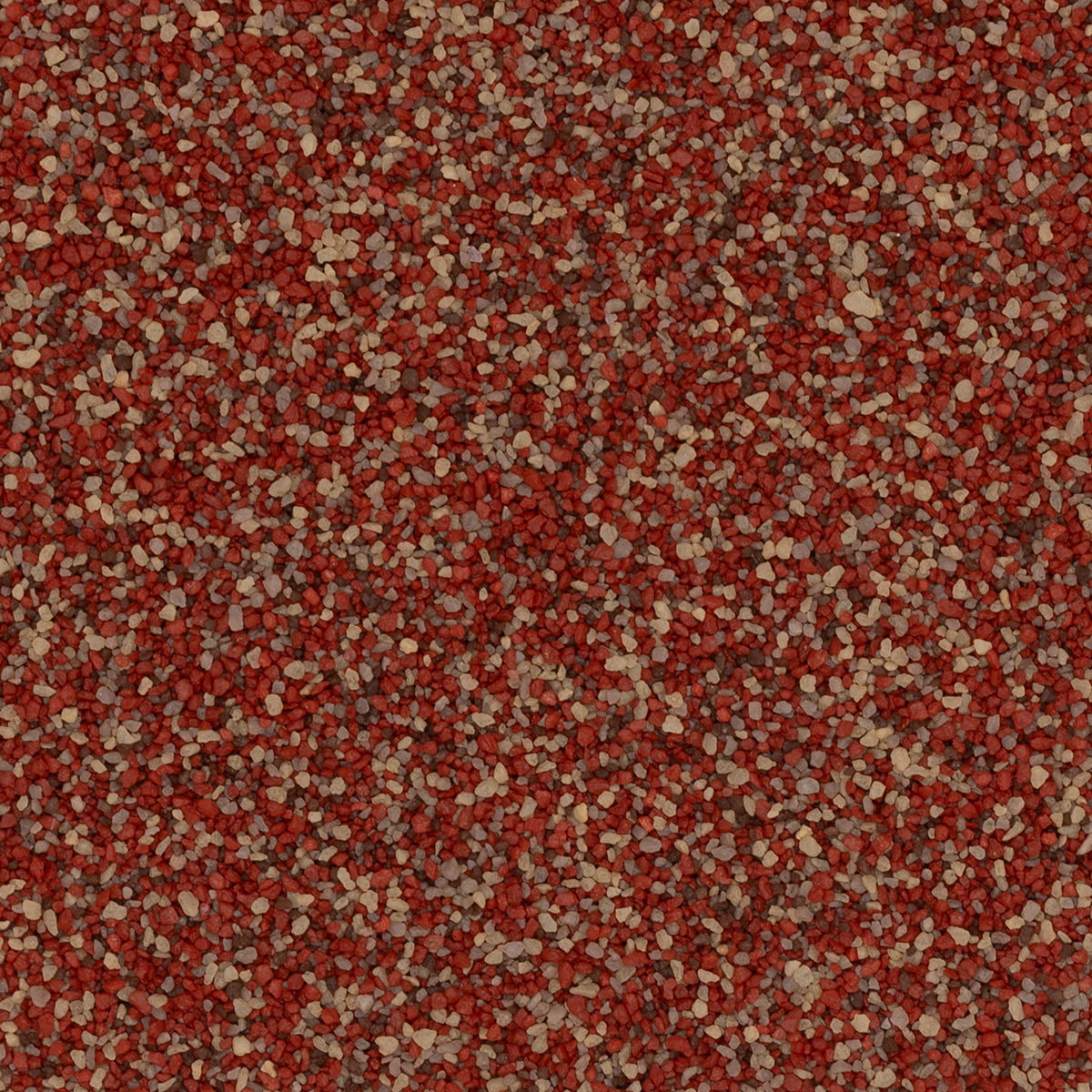 QB-1025 Ruby Oxford Quartz Granule Blend 25A Grade