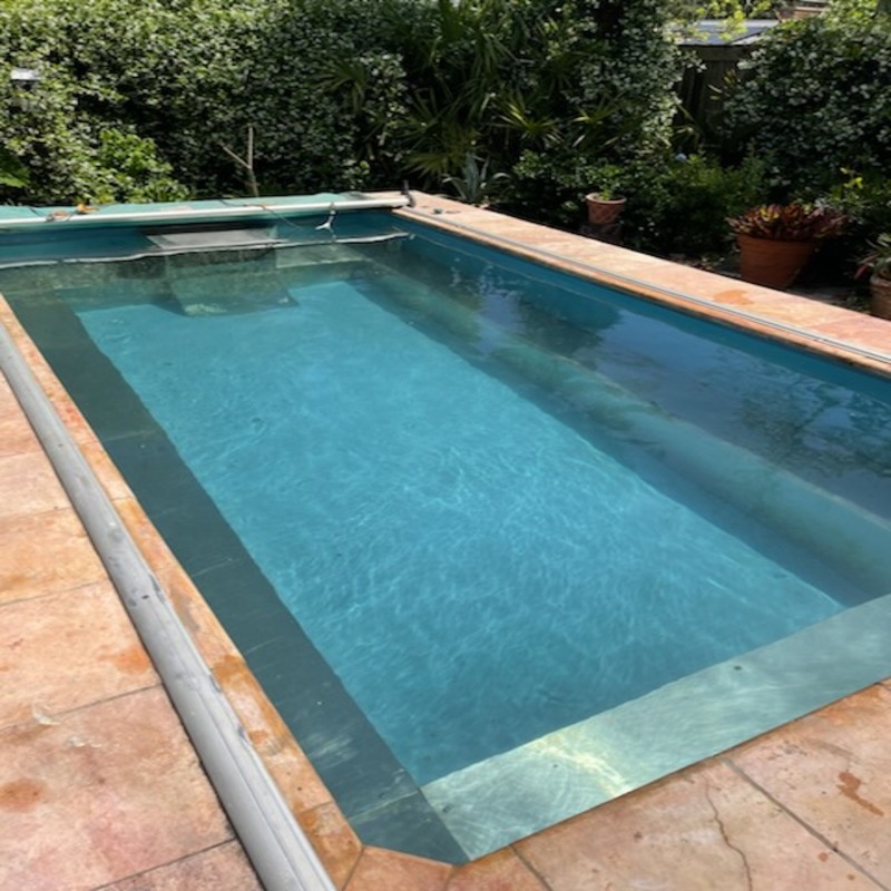 5500 Polyaspartic Pool- Pigmented with E-Poly Pigment in Ford Blue