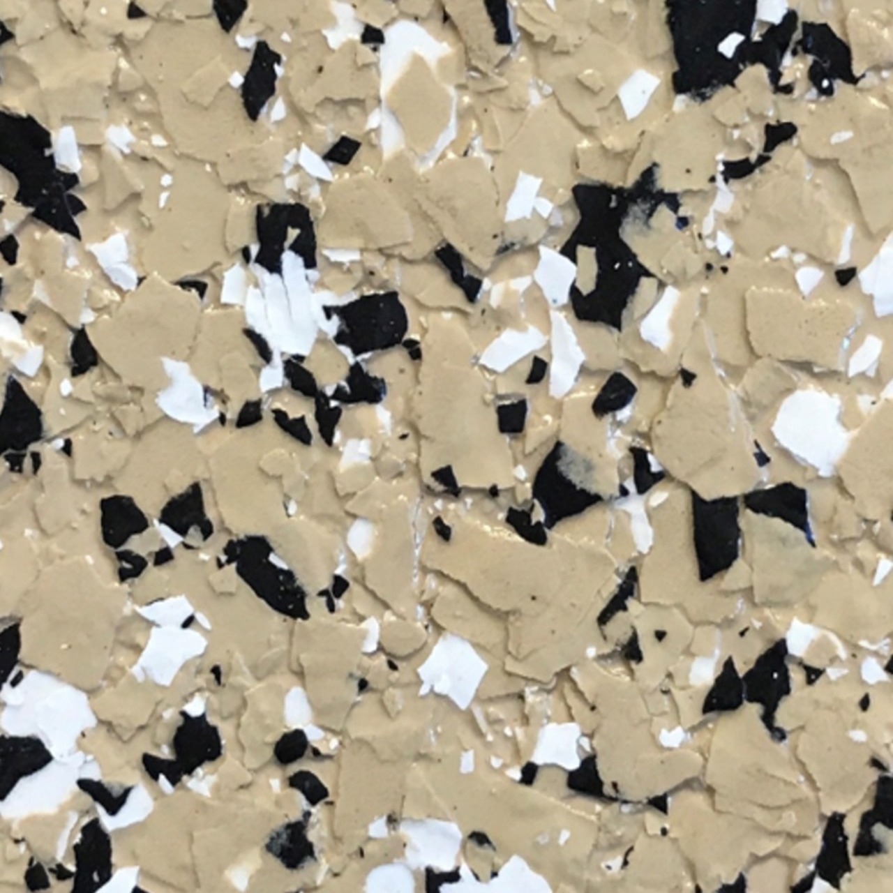 Tan FB-134 Vinyl Flakes 1/4" QD