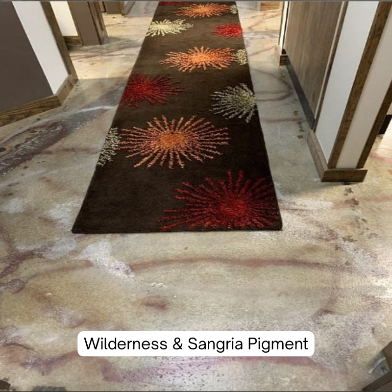 Wilderness & Sangria Metallic Pigment with Clear Base