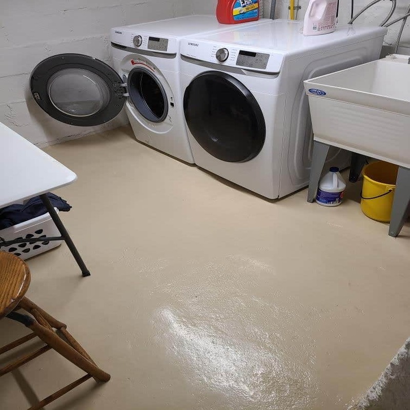 5500 Polyaspartic Laundry Room- Wheat