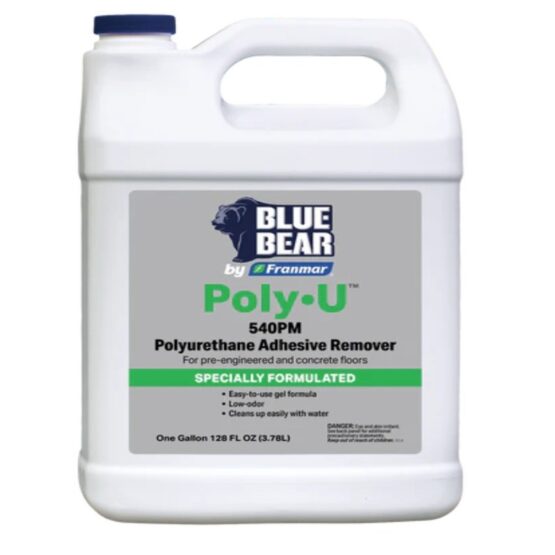 E540PM Poly U Polyurethane Adhesive Remover | US Grown Soybean Technology | Low VOC | Low Odor