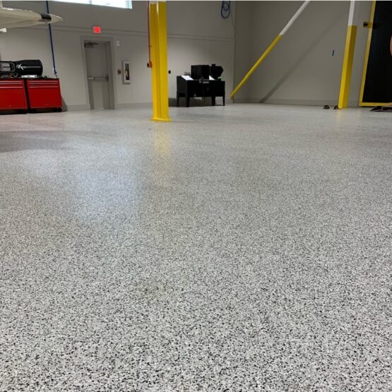 E1850 Epoxy coating full flake floor