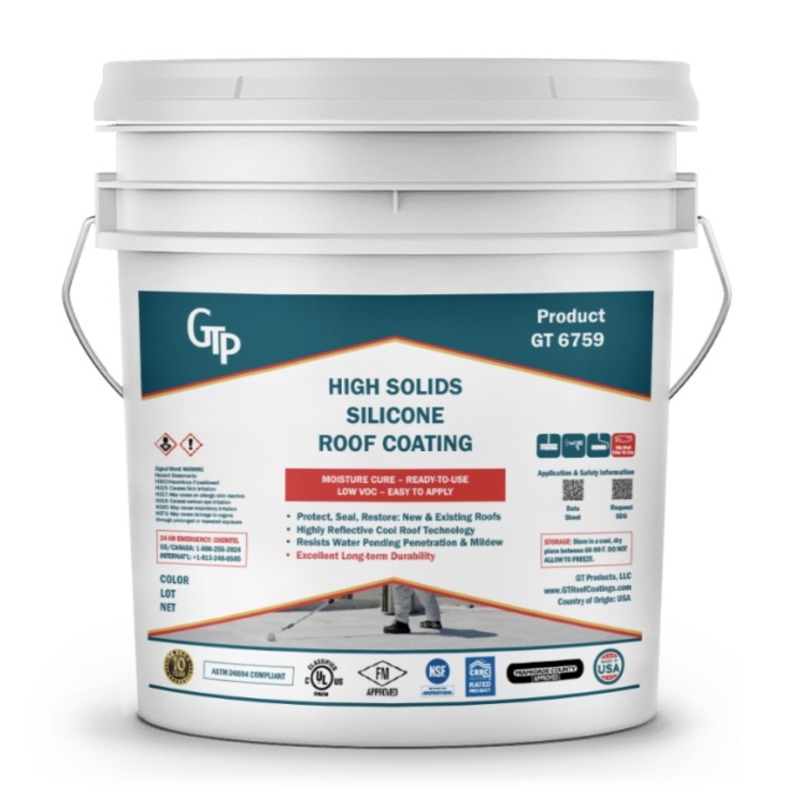 GT 6783 Low Solids Silicone Roof Coating