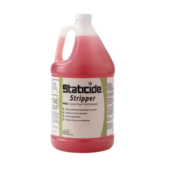 Gallon of Staticide acrylic floor finish remover