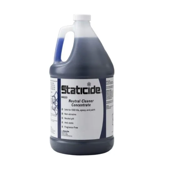 Staticide Neutral Cleaner Concentrate gallon container